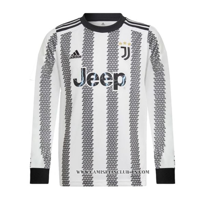 Camiseta Primera Juventus 22-23 Manga Larga